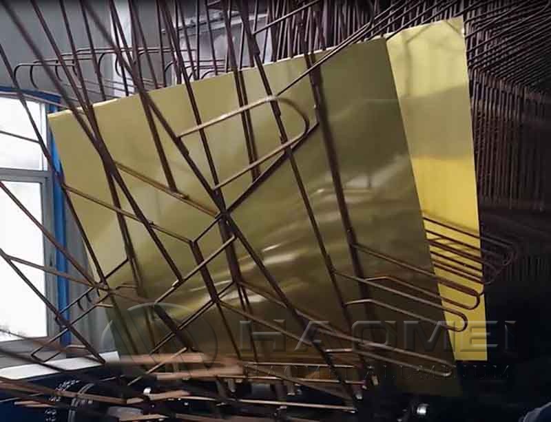 gold aluminum sheet