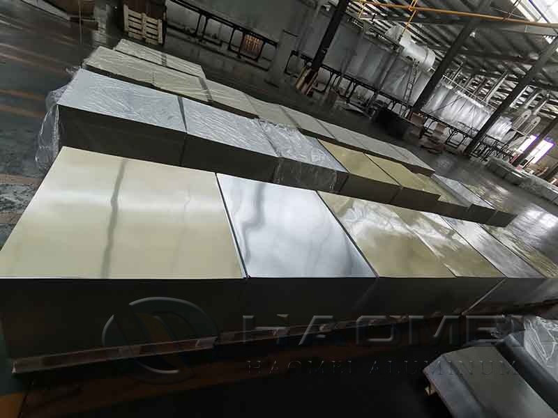 painted aluminum sheet