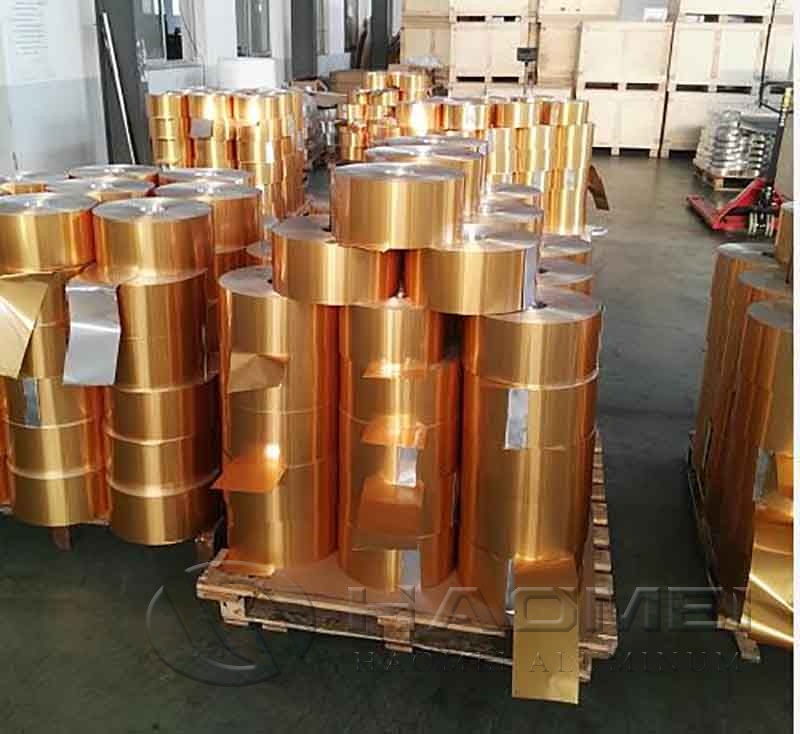 painted aluminum strip